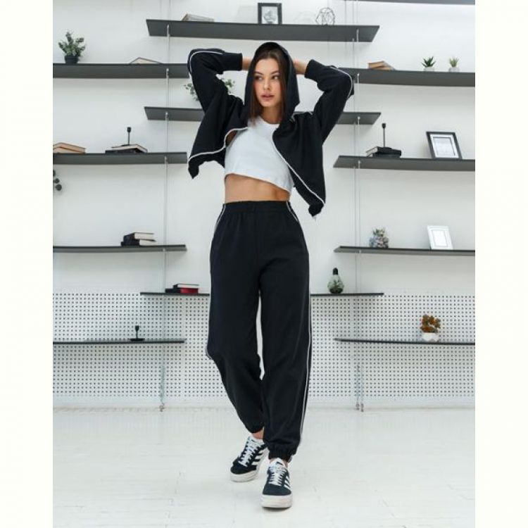 Купить Костюм спорт AZNA Т6 black на obuv-plus.com.ua