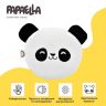 Купить Подушка грелка игрушка для детей PAPAELLA от коликов и газиков с семенами льна 18х18 см панда со льном лен на obuv-plus.com.ua