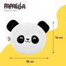 Купить Подушка грелка игрушка для детей PAPAELLA от коликов и газиков с семенами льна 18х18 см панда со льном лен на obuv-plus.com.ua