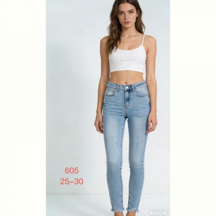 Купить Джинсы NewJeans 605 l.blue на obuv-plus.com.ua