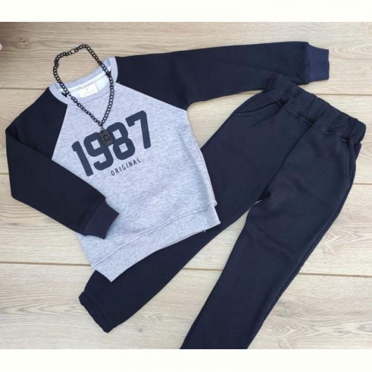 Купить Костюм Emir kids 697 black на obuv-plus.com.ua