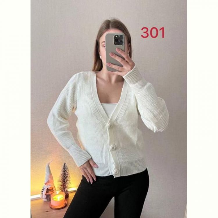 Купить Кофта FSN 301 white на obuv-plus.com.ua