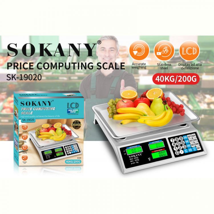 Купить Весы торговые Flipmart FMA-SK-19020 на obuv-plus.com.ua
