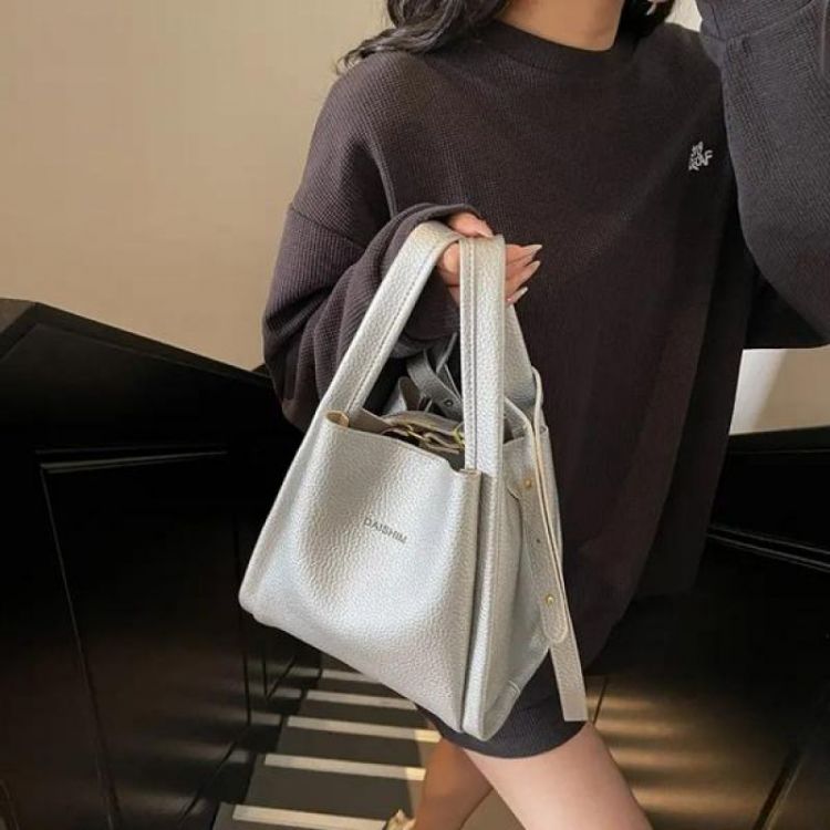 Купить Сумка Fashion Bag C8112-1 grey на obuv-plus.com.ua