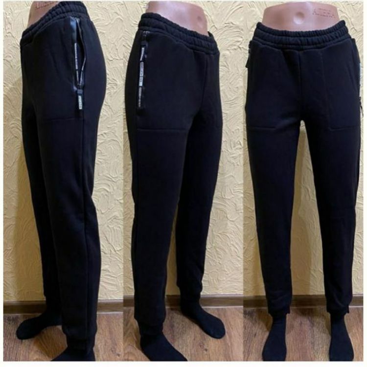 Купить Штаны спорт Sport style 8028 black на obuv-plus.com.ua