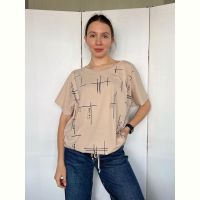Купить Футболка FSN 6535 beige на obuv-plus.com.ua