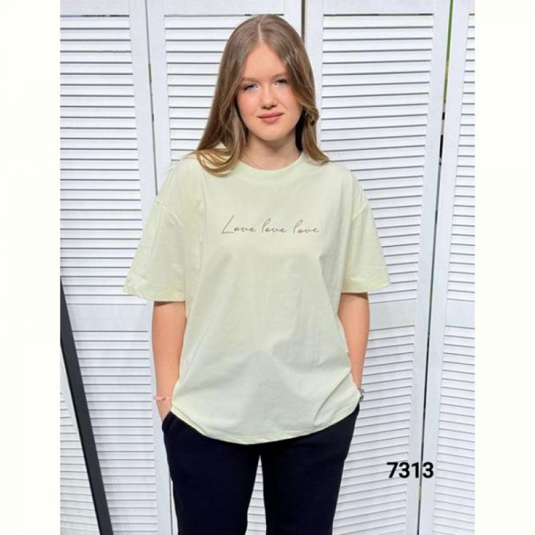 Купить Футболка MMC clothes 7313 l.yellow на obuv-plus.com.ua