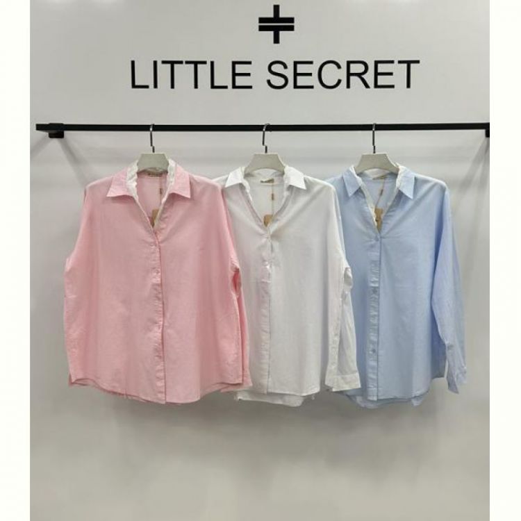 Купить Рубашка Little Secret 294 l.blue на obuv-plus.com.ua