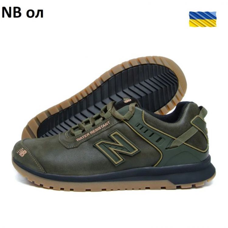 Купить Кроссовки DvaShoes TT-NB оливка на obuv-plus.com.ua