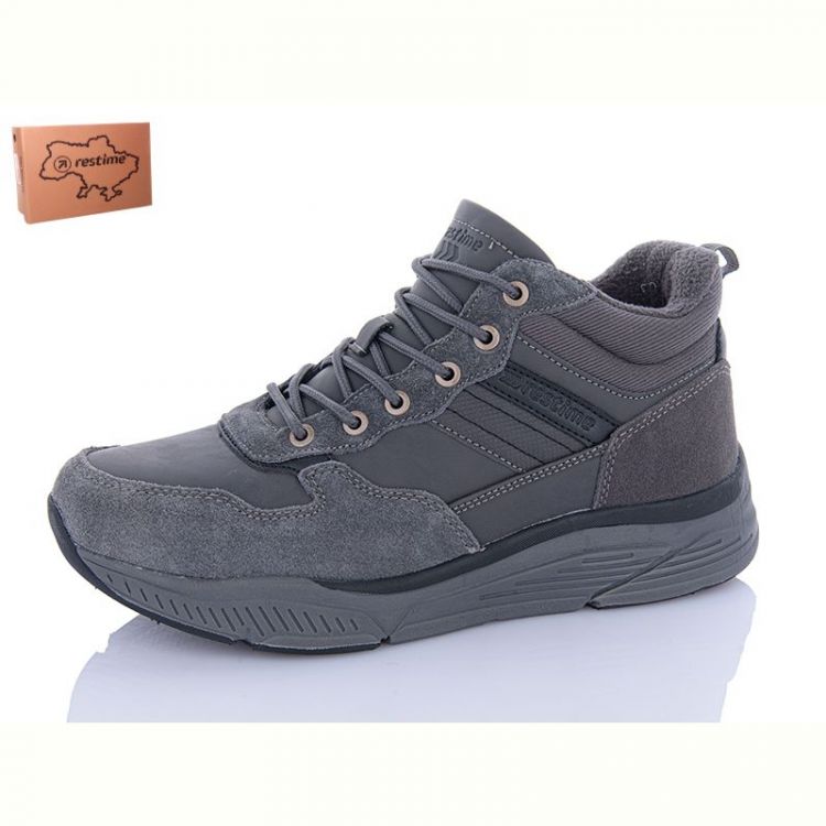 Купить Кроссовки Restime RMZ24237 grey на obuv-plus.com.ua
