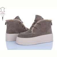 Купить Ботинки Hoseily 4290-B7788-4 khaki на obuv-plus.com.ua