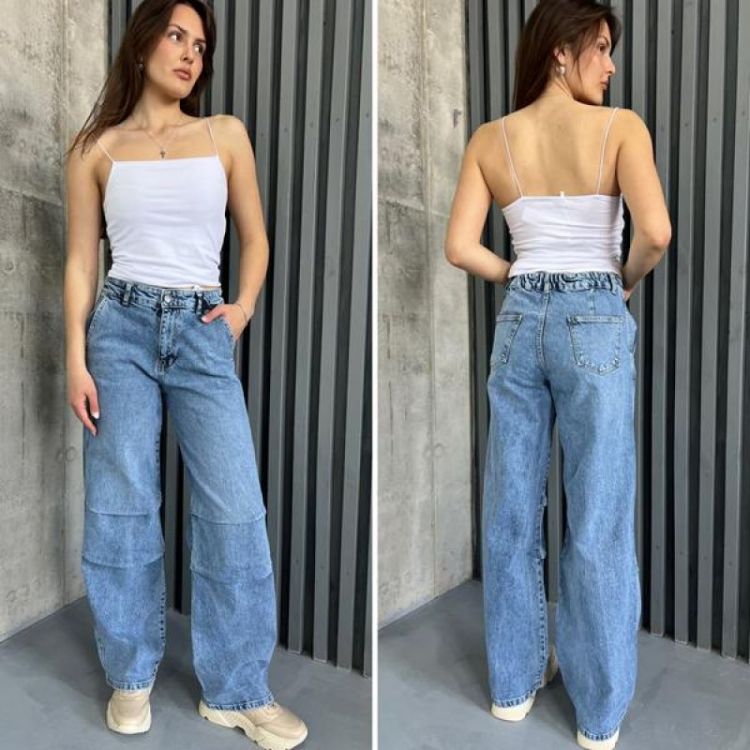 Купить Джинсы i8denim Women TB137 blue на obuv-plus.com.ua