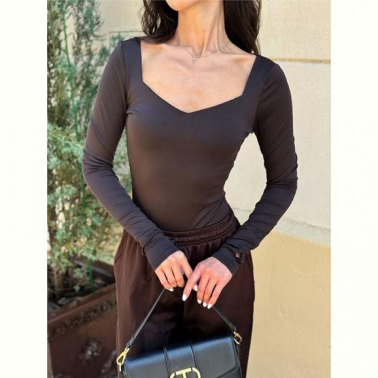 Купить Боди Arina 5163 brown на obuv-plus.com.ua