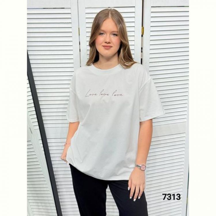 Купить Футболка MMC clothes 7313 white на obuv-plus.com.ua