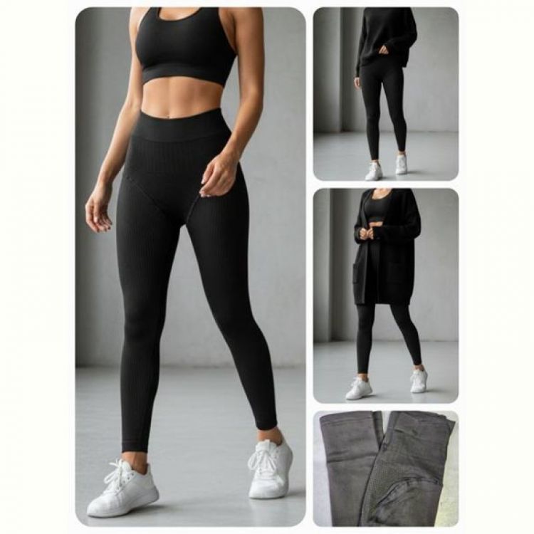 Купить Лосины Hoan HN936 black на obuv-plus.com.ua