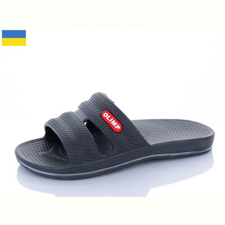 Купить Шлепанцы Olimp Olimp P405 графіт на obuv-plus.com.ua
