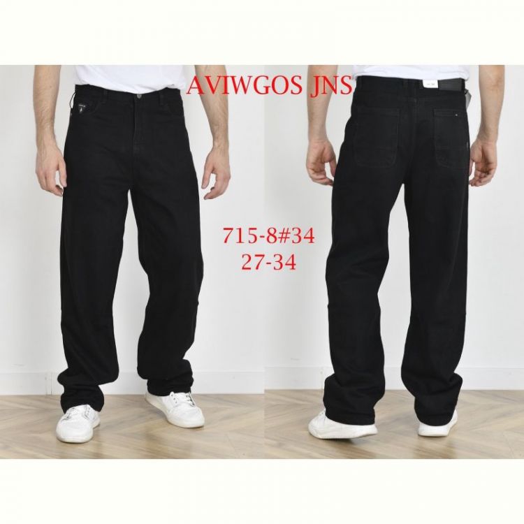 Купить Джинсы God Baron 715-8 black на obuv-plus.com.ua