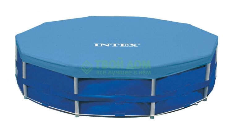 Купить Тент Intex 28030 використовується з круглими каркасними басейнами 305см на obuv-plus.com.ua
