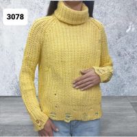 Купить Свитер Julia 3078 yellow на obuv-plus.com.ua