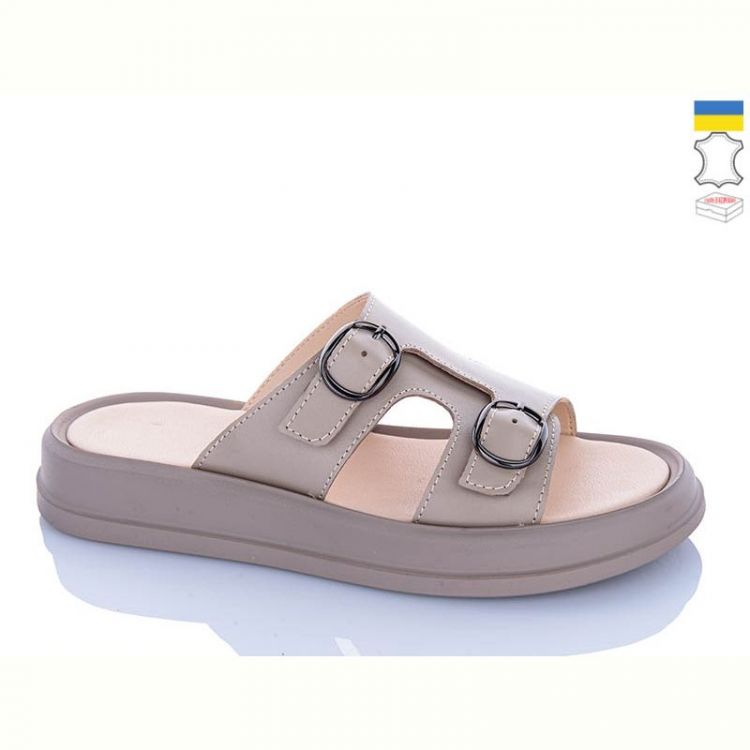 Купить Шлепанцы Sali 12 капучино к кап-п. на obuv-plus.com.ua