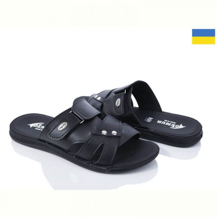 Купить Шлепанцы Demur MK26-2-043 чорний на obuv-plus.com.ua