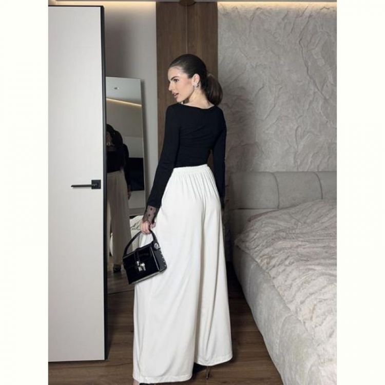 Купить Штаны Arina 1713 white на obuv-plus.com.ua
