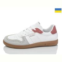 Купить Кроссовки Demur 720-1 білий-рожев на obuv-plus.com.ua