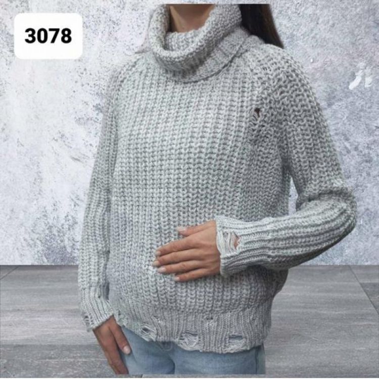 Купить Свитер Julia 3078 grey на obuv-plus.com.ua