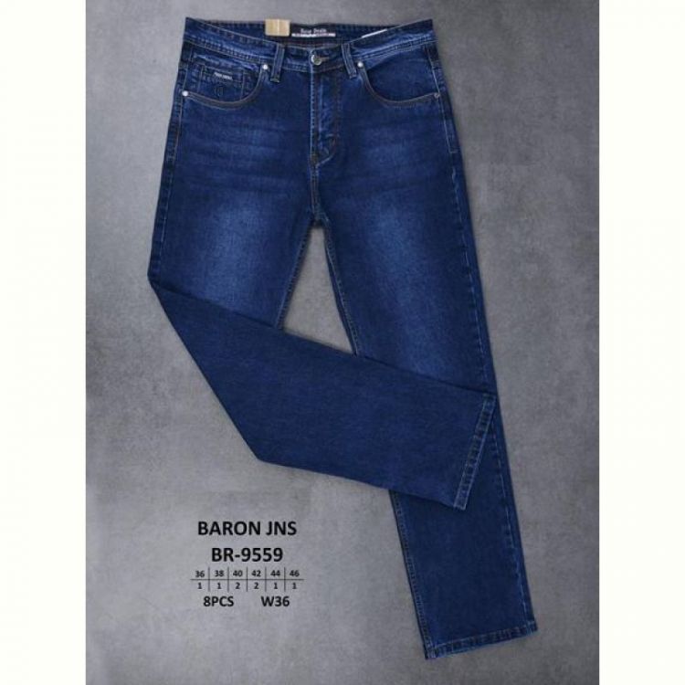 Купить Джинсы Baron Jeans 9559 navy на obuv-plus.com.ua