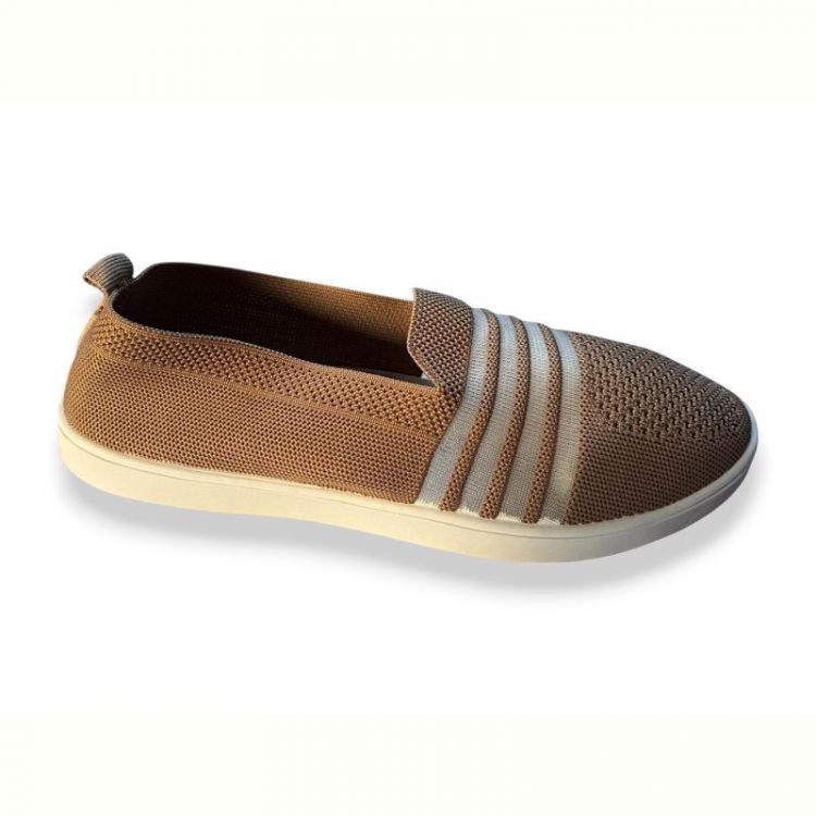 Купить Слипоны Floare F07-020 св.коричневий на obuv-plus.com.ua