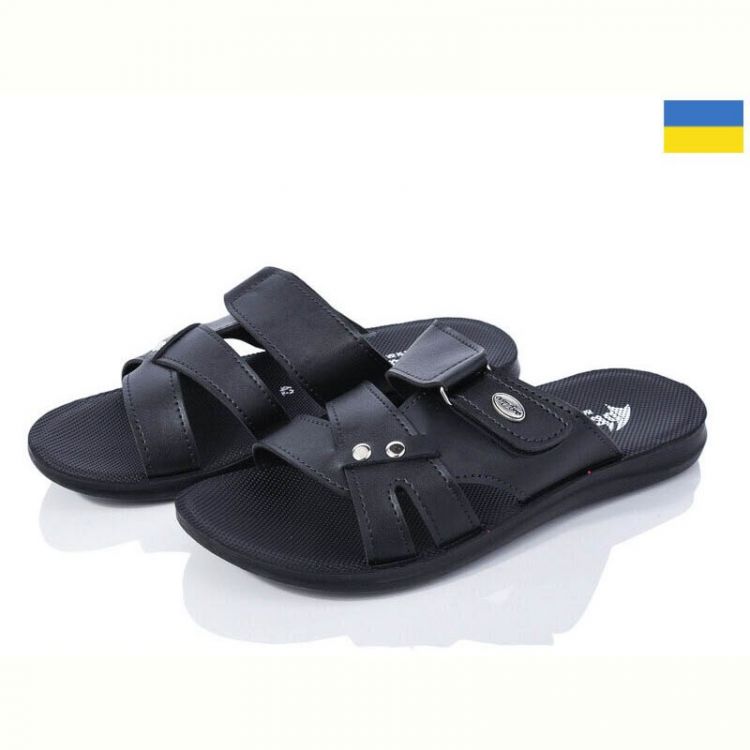 Купить Шлепанцы Demur MK26-1-042 чорний батал на obuv-plus.com.ua