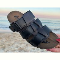 Купить Шлепанцы Malibu MKN6850 black-brown на obuv-plus.com.ua
