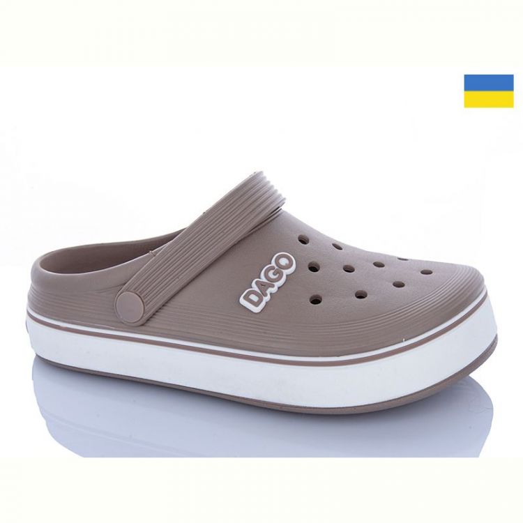 Купить Кроксы Dago 419 капучино на obuv-plus.com.ua