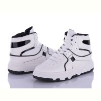Купить Ботинки Панда BK72 white-black на obuv-plus.com.ua