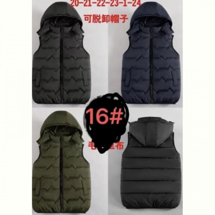 Купить Жилетка Farbique 16 black на obuv-plus.com.ua