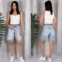 Купить Шорты Maxim Jeans 3349-1 l.blue на obuv-plus.com.ua