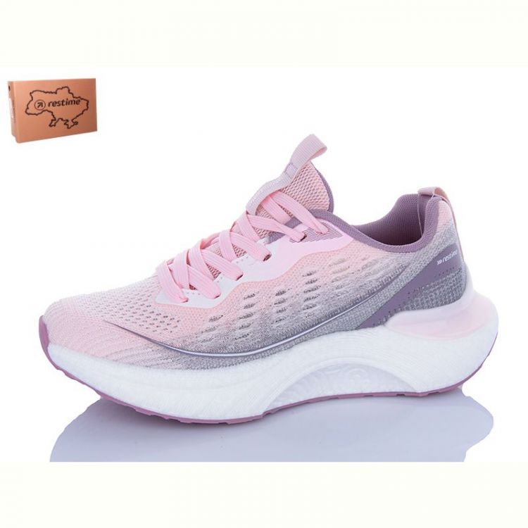 Купить Кроссовки Restime UWL25525 pink-purple на obuv-plus.com.ua