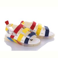 Купить Босоножки Angel PL16-CB18122 navy-yellow-red на obuv-plus.com.ua