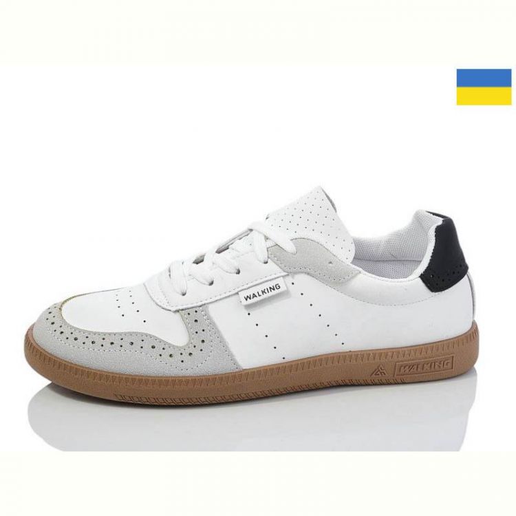 Купить Кроссовки Demur 720-2 білий-чорн на obuv-plus.com.ua