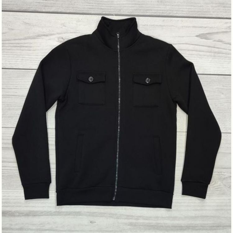 Купить Кофта спорт Samo 2115 black на obuv-plus.com.ua