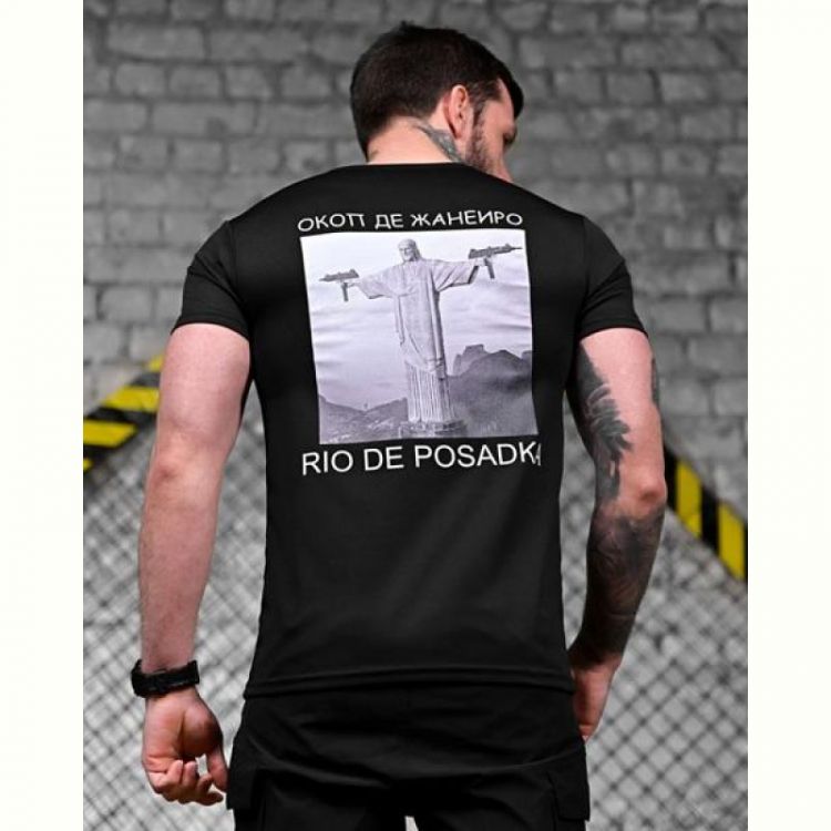 Купить Футболка Madoka 881 black на obuv-plus.com.ua