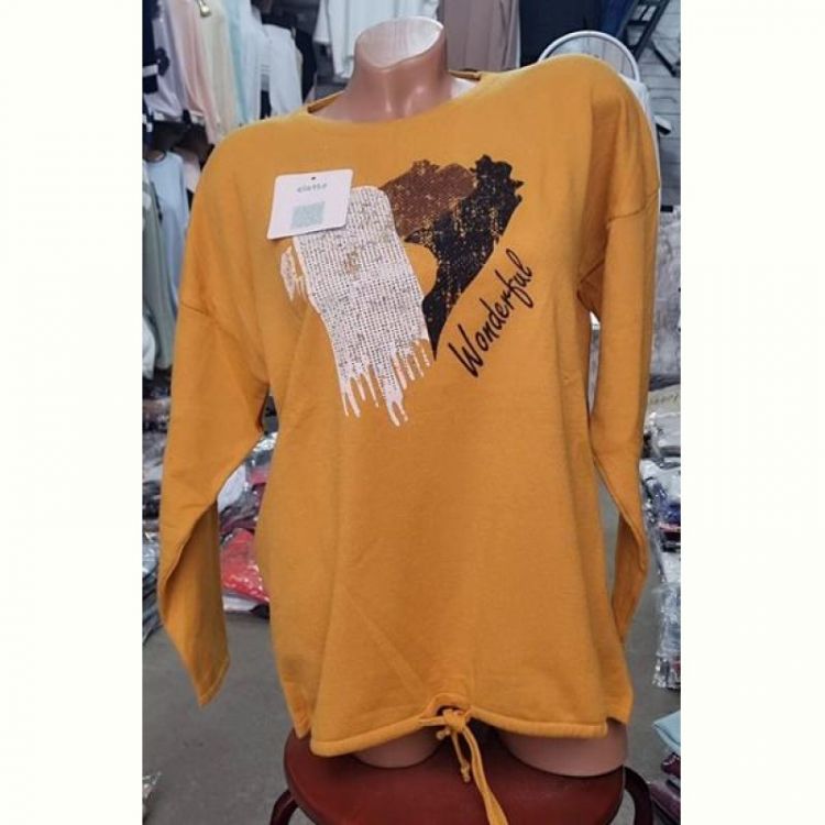 Купить Свитер Julia JL1047 orange на obuv-plus.com.ua