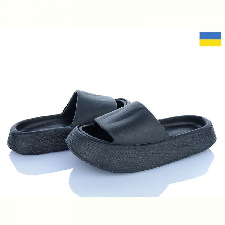Купить Шлепанцы Progress 139 чорний на obuv-plus.com.ua