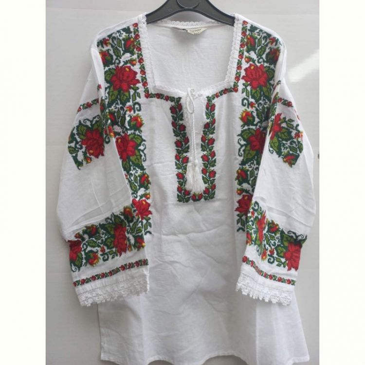Купить Вышиванка Кузя 003 white на obuv-plus.com.ua