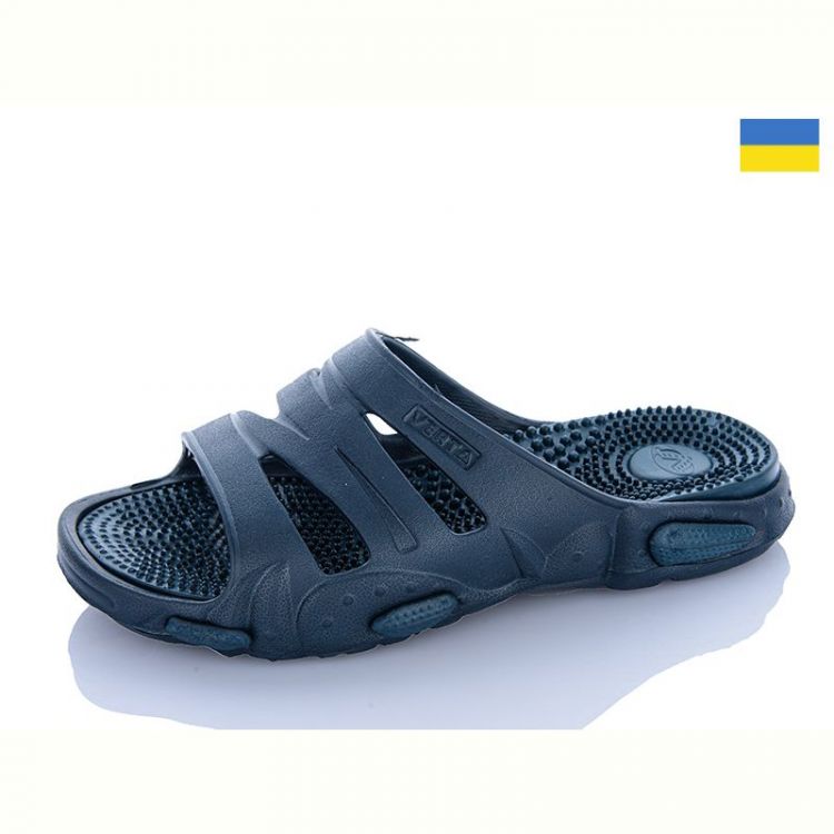 Купить Шлепанцы Verta Масажка синій на obuv-plus.com.ua