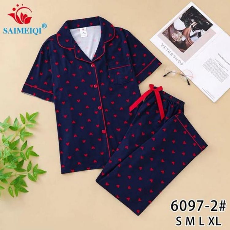 Купить Пижама Estima 6097-2 navy на obuv-plus.com.ua