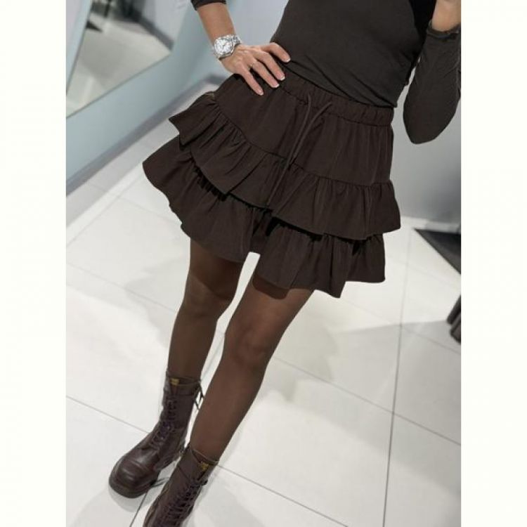 Купить Юбка-шорты Comod 8126 brown на obuv-plus.com.ua
