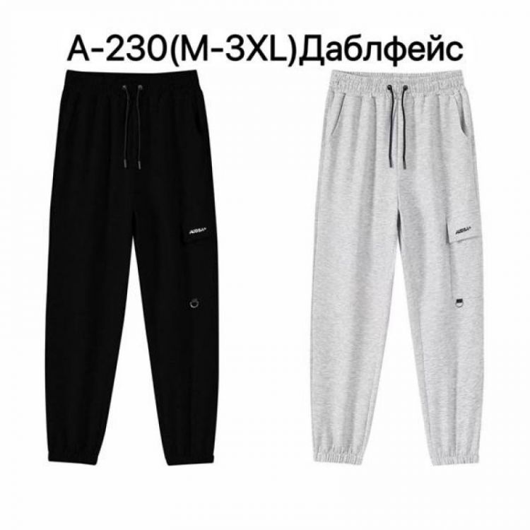 Купить Штаны спорт Ale-Ate A230 black на obuv-plus.com.ua