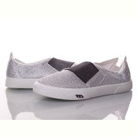 Купить Слипоны Demur 2850-1 гумка срібний на obuv-plus.com.ua