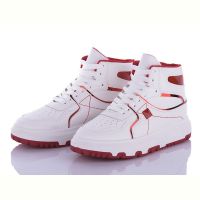 Купить Ботинки Панда BK72 white-red на obuv-plus.com.ua